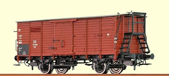 Box car G10 with brakemans platform<br /><a href='images/pictures/Brawa/48227.jpg' target='_blank'>Full size image</a>